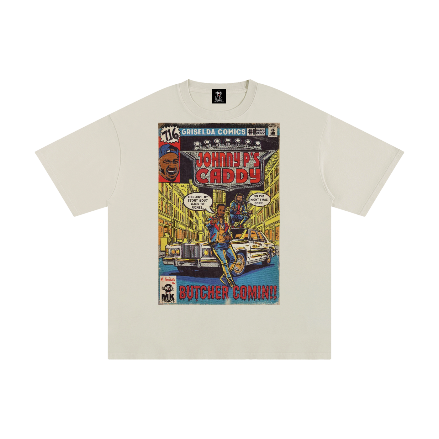 Johnny P's Caddy - Unisex Pure Cotton T-Shirt