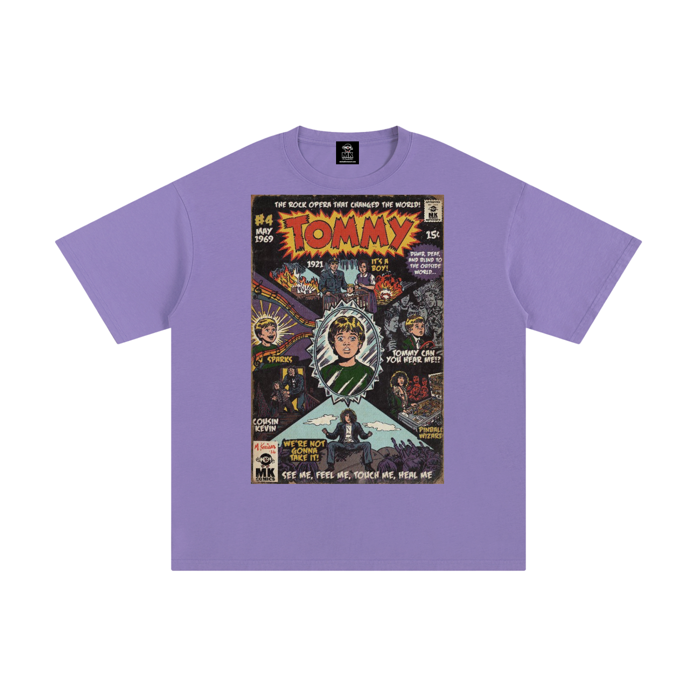 Tommy - Unisex Pure Cotton T-Shirt