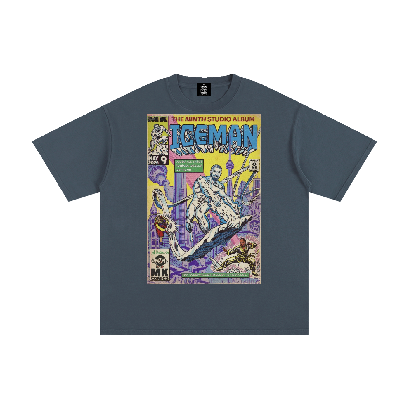 Iceman - Unisex Pure Cotton T-Shirt