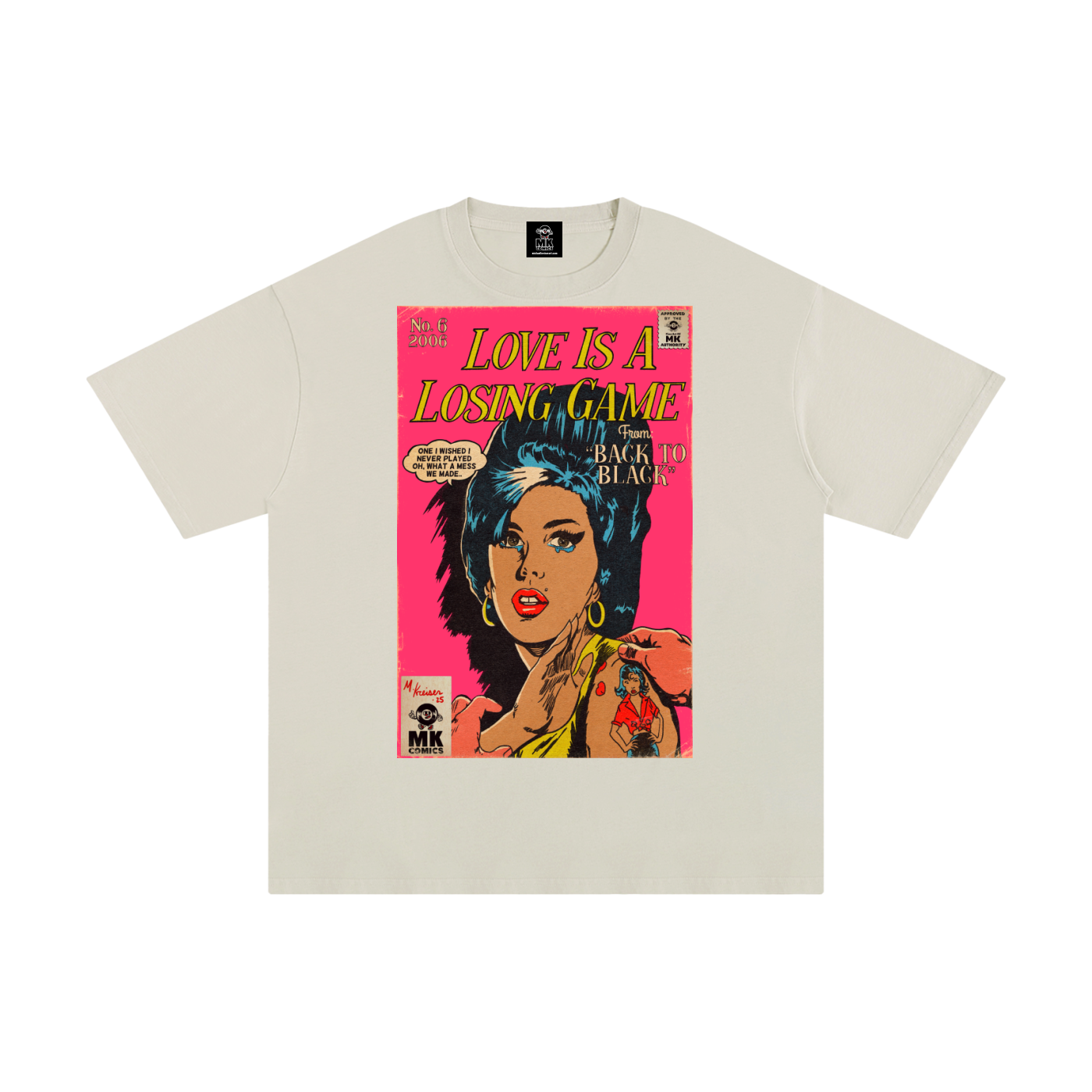 Love is a Losing Game - MK Classics - Unisex Pure Cotton T-Shirt