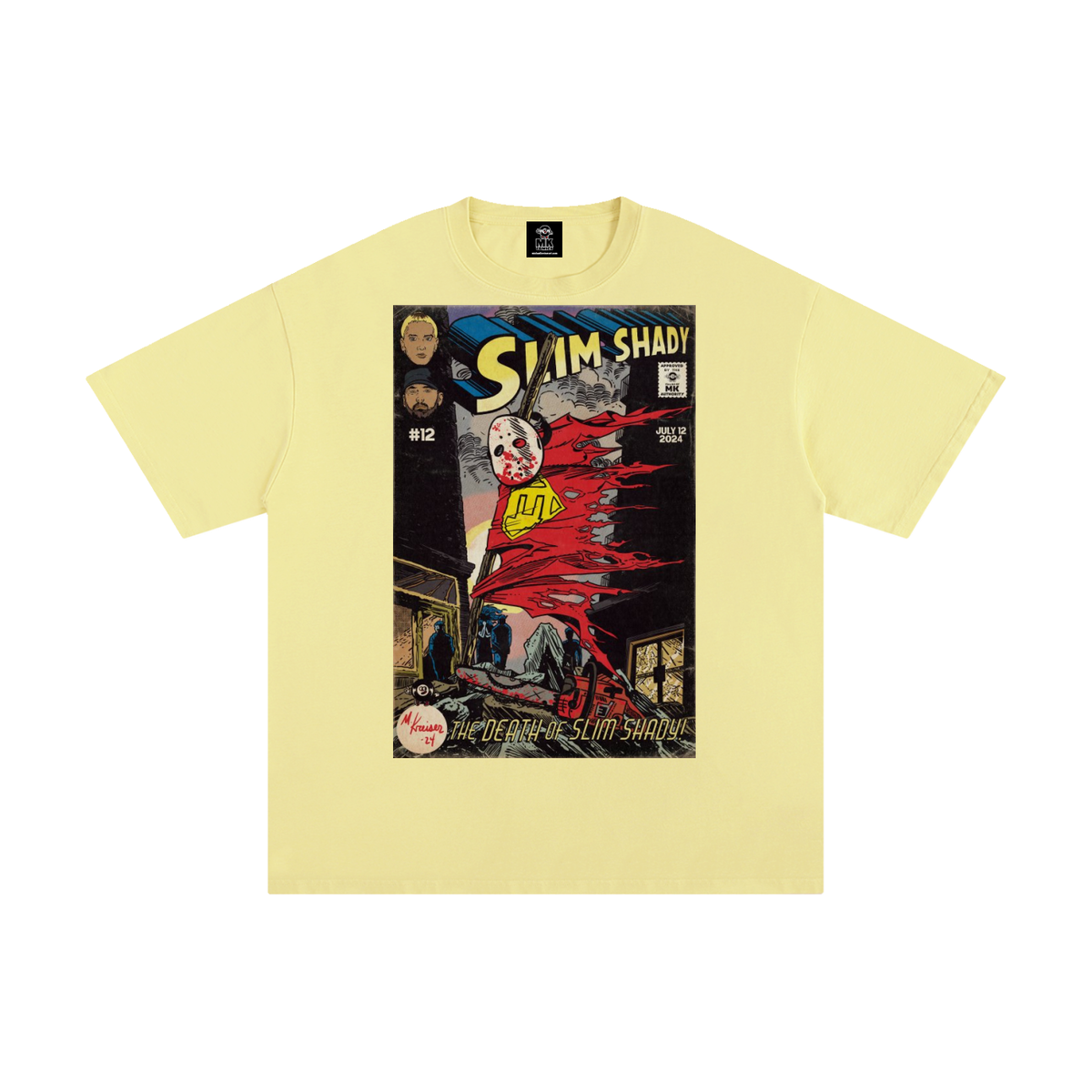 Death of Slim Shady - Unisex Pure Cotton T-Shirt