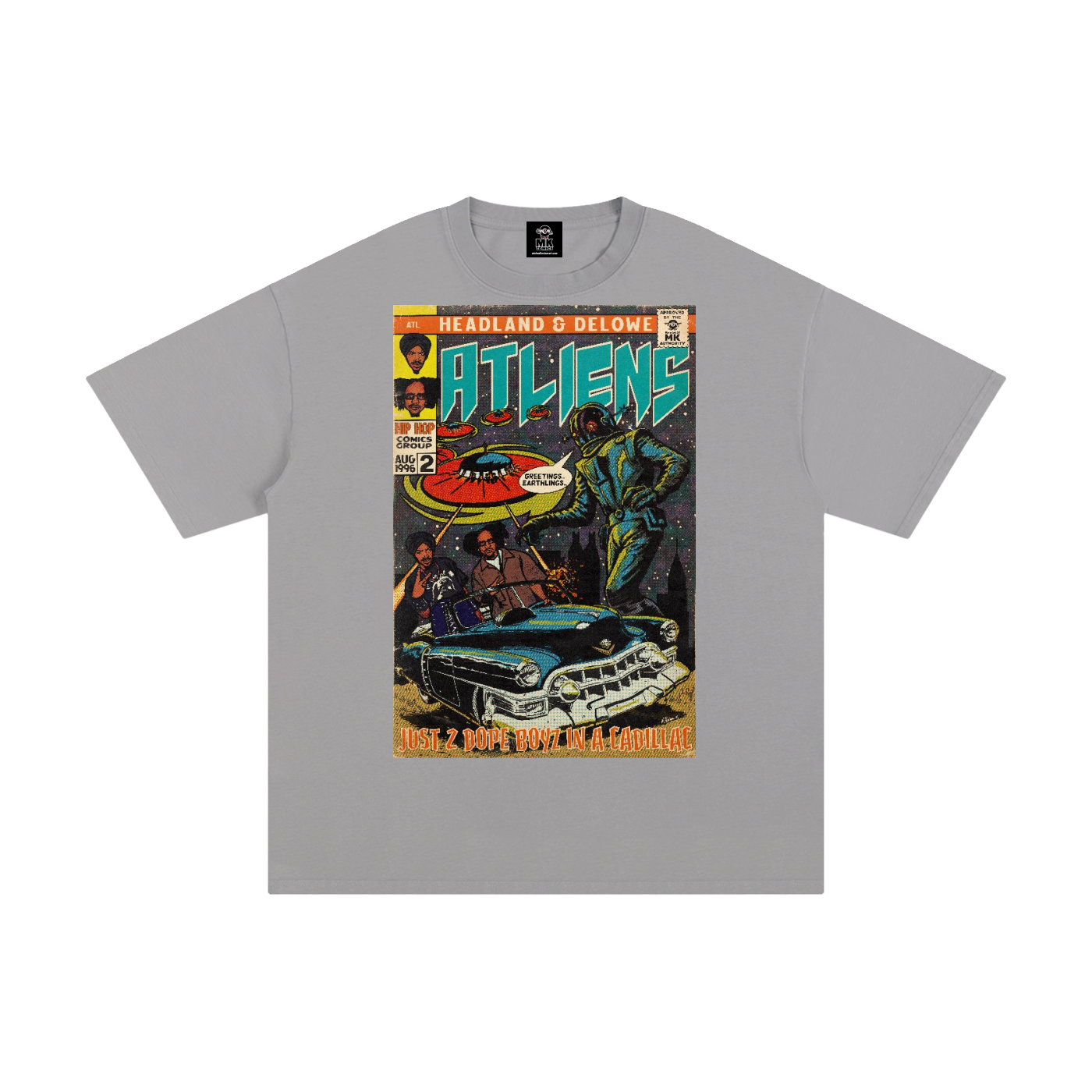ATLiens - MK Classics - Unisex Pure Cotton T-Shirt