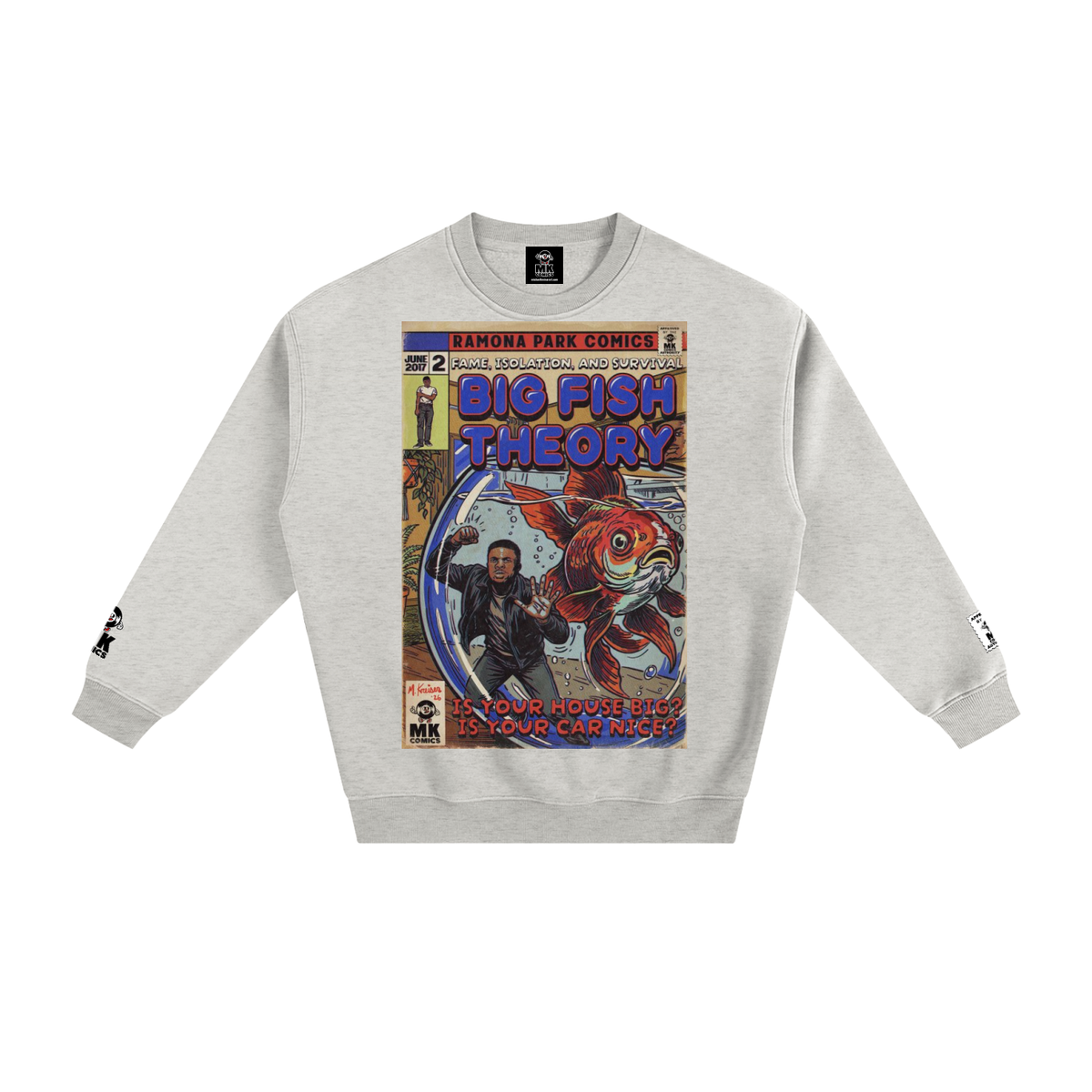 Big Fish Theory - Fleeced Sweatshirt