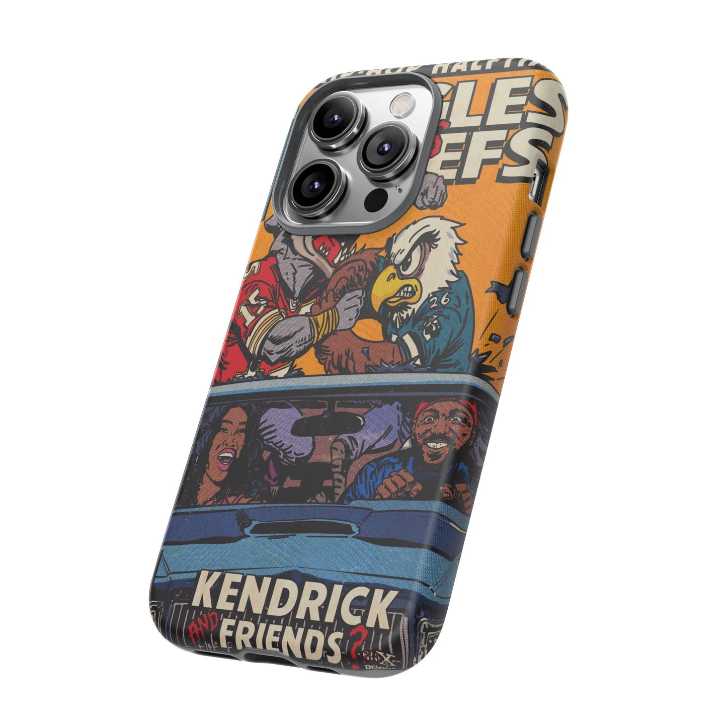 Kendrick & SZA - 2025 Halftime - Eagles vs Chiefs - Tough Phone Cases
