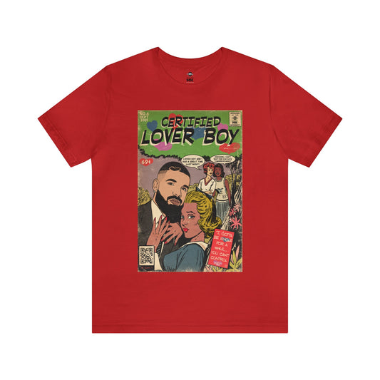 Drake - Certified Lover Boy - Hip Hop Comics - Unisex Jersey Short Sleeve Tee