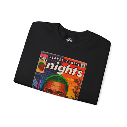 Frank Ocean -Nights - Unisex Heavy Blend™ Crewneck Sweatshirt