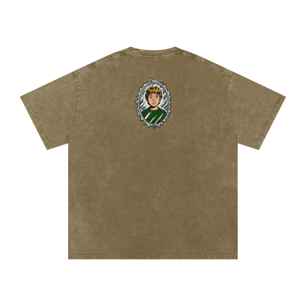 Tommy - Snow Washed Oversized Cotton T-Shirt