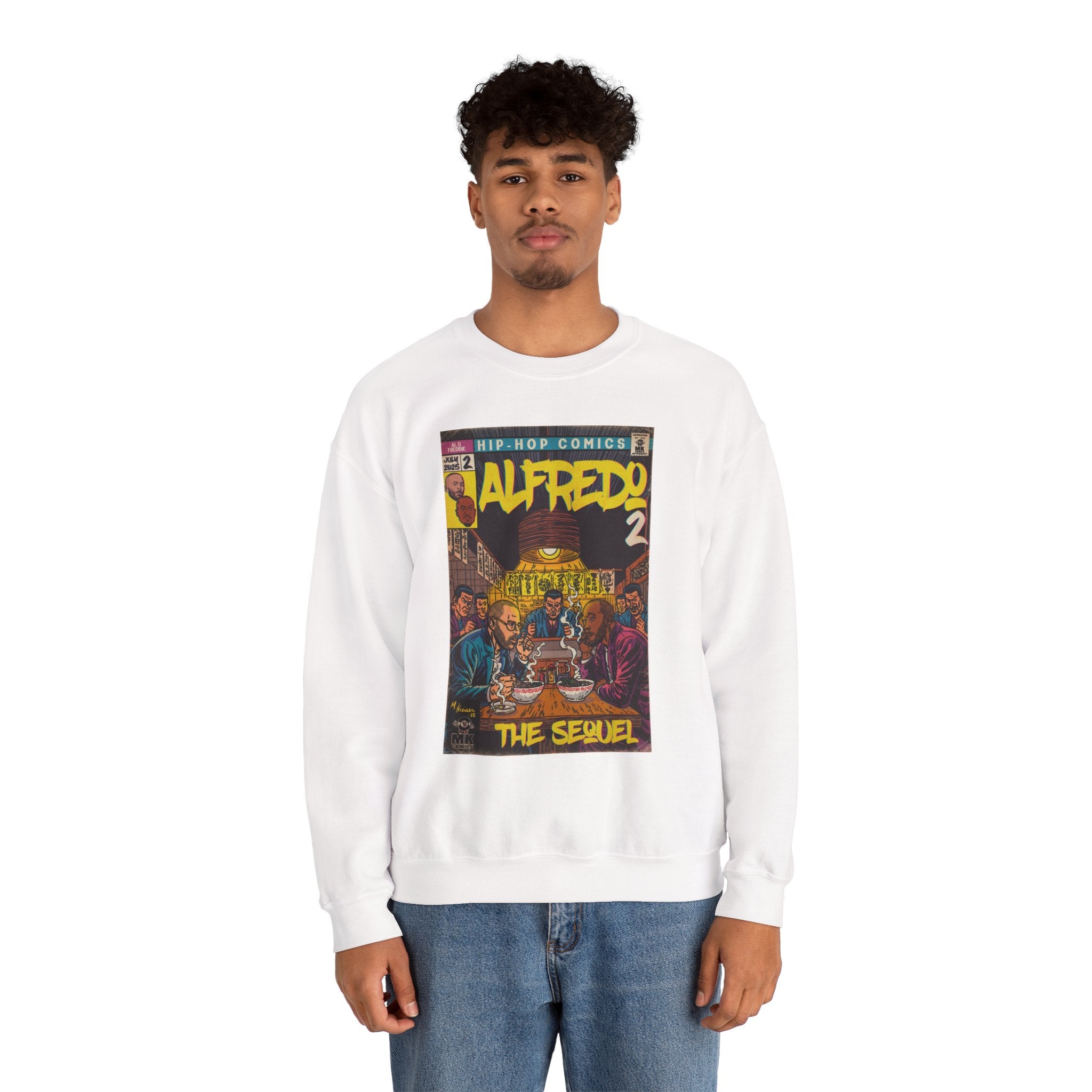 Alfredo 2 - Unisex Heavy Blend™ Crewneck Sweatshirt
