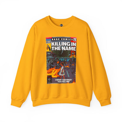 Rage - Killing In the Name - Unisex Heavy Blend™ Crewneck Sweatshirt
