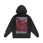 The Forever Story - Snow Washed Loose Cotton Hoodie