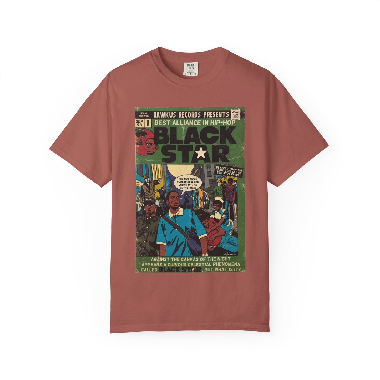 Mos Def & Talib Kweli - Black Star - Unisex Comfort Colors T-shirt