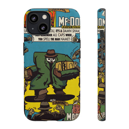 MF DOOM - All Caps - Tough Phone Cases