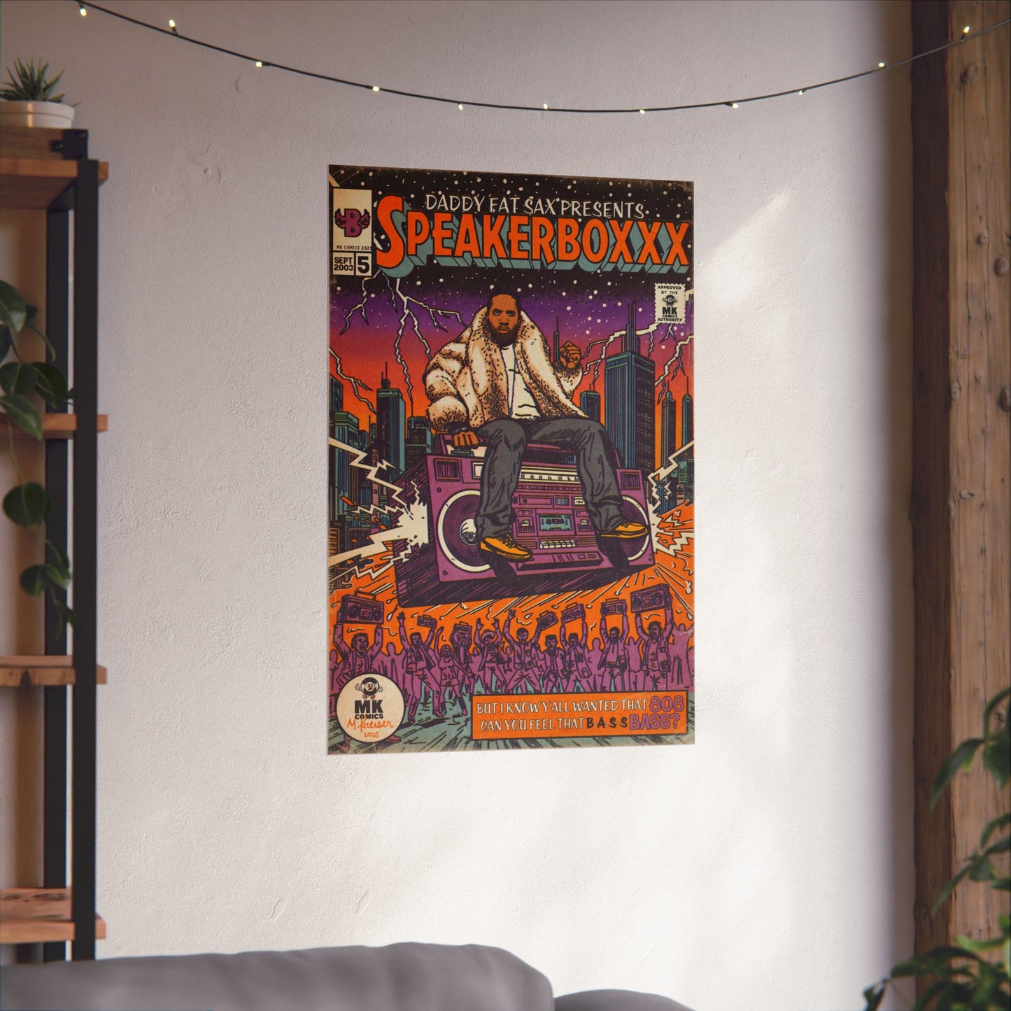Speaker Boxxx - Matte Vertical Posters