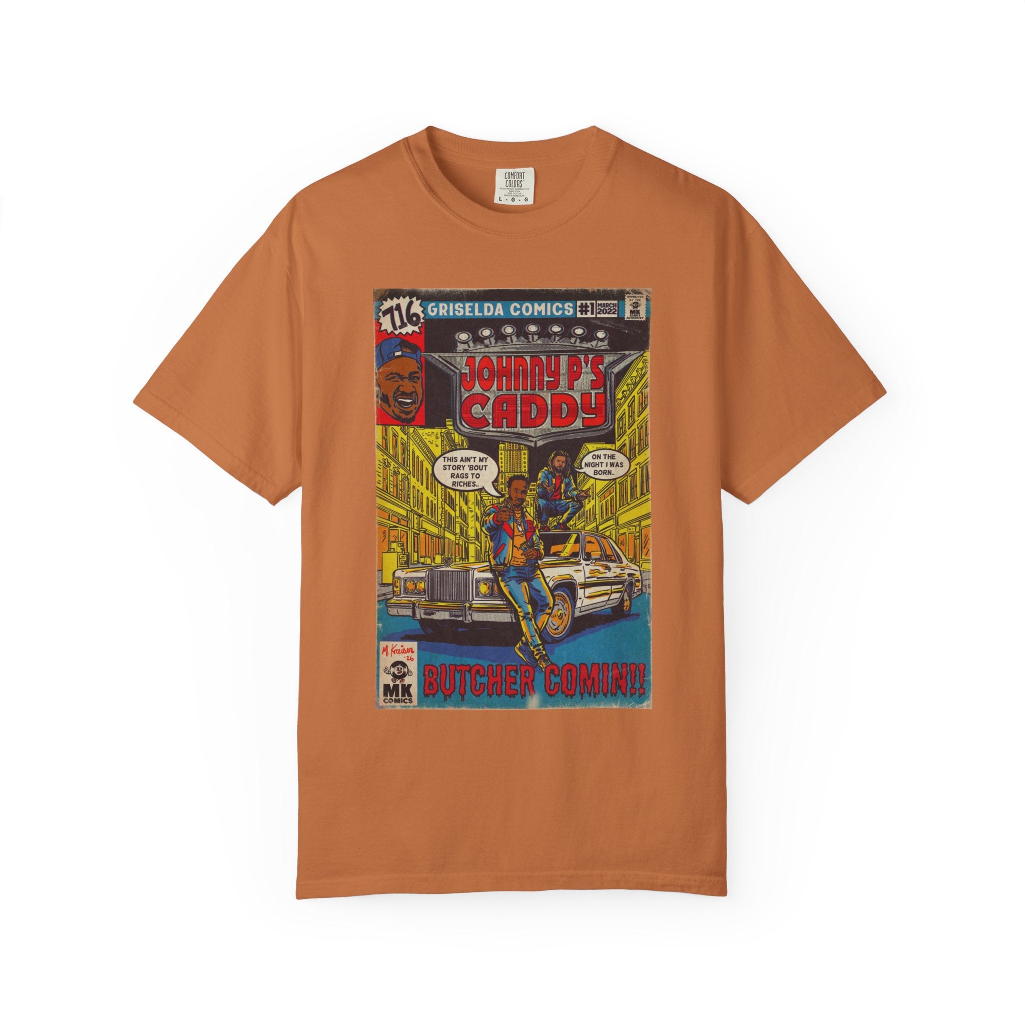 Johnny P's Caddy - Unisex Comfort Colors T-shirt