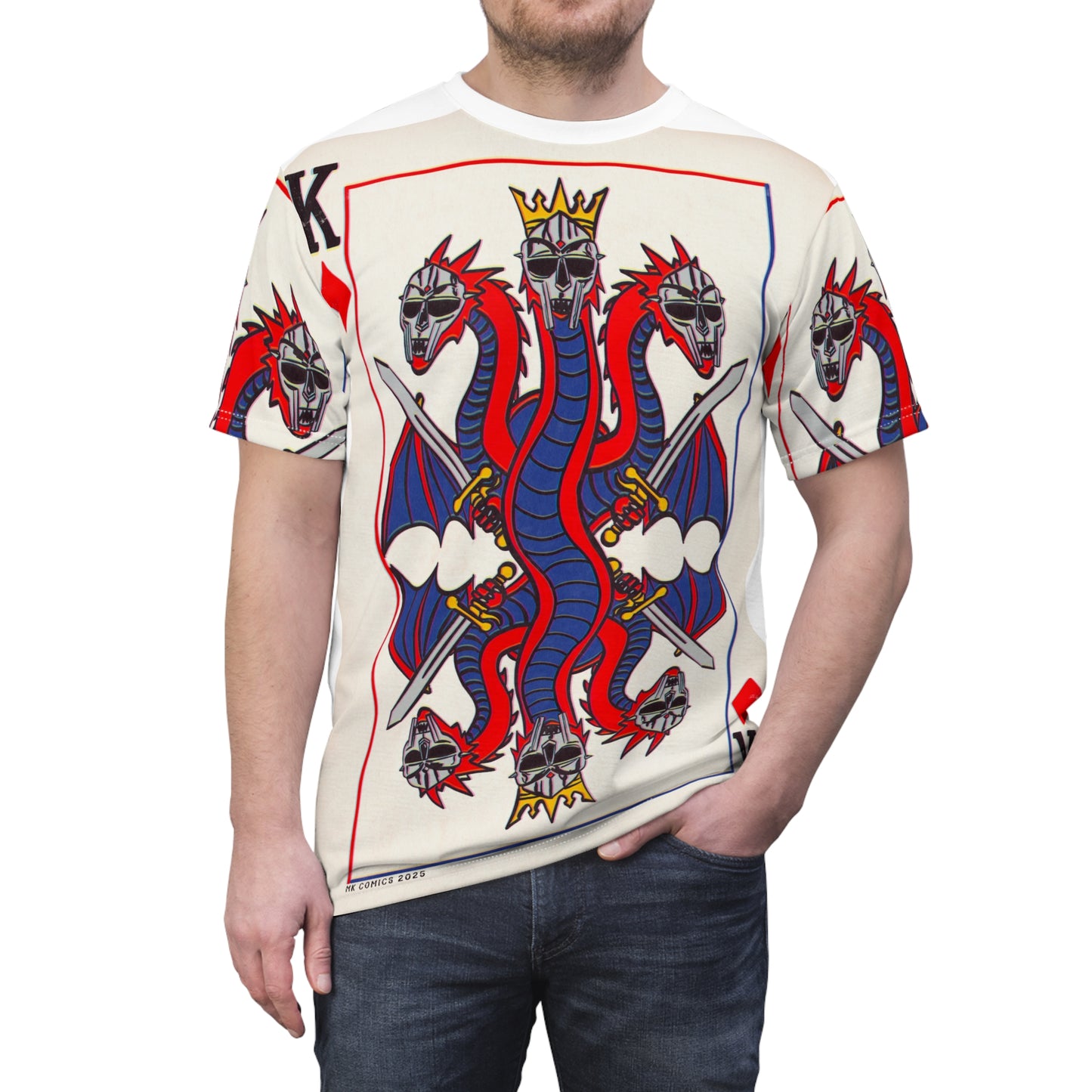 King Geedorah - Unisex Cut & Sew Tee (AOP)