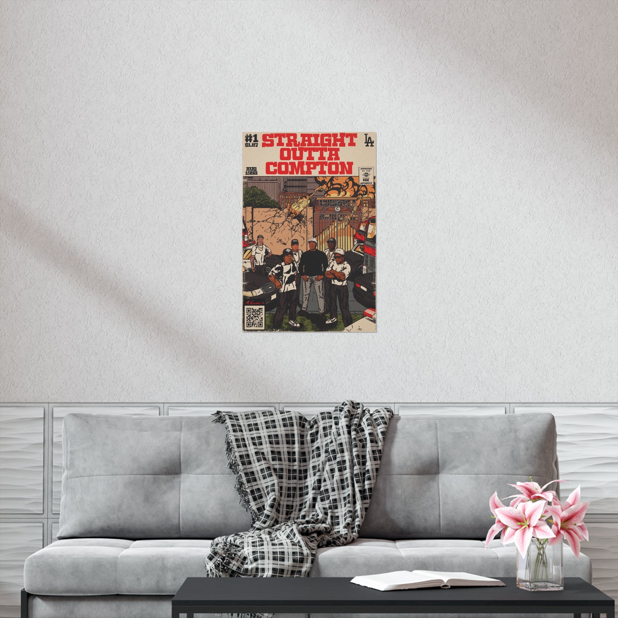 Straight Outta Compton - Vertical Matte Poster