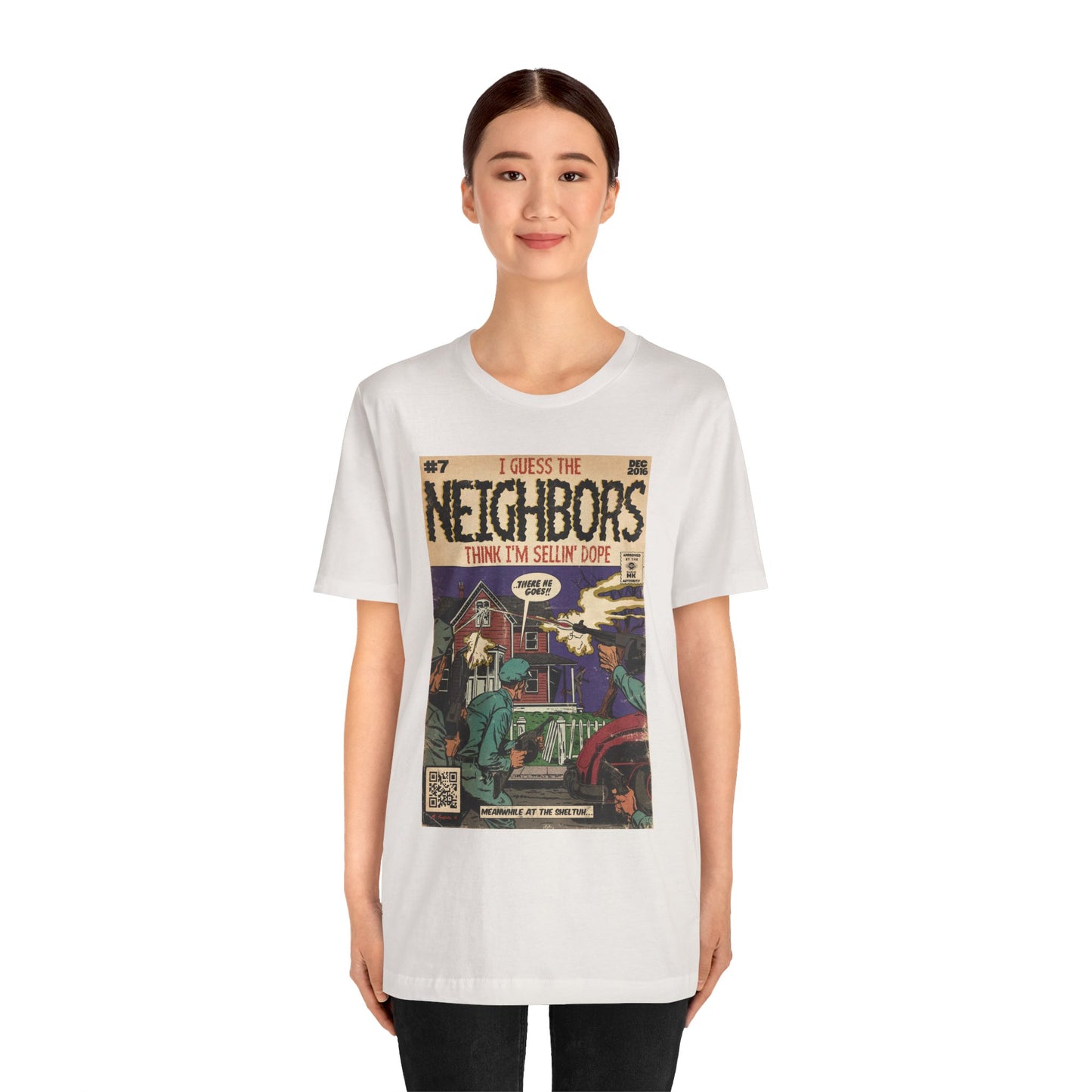 J. Cole - Neighbors - Unisex Jersey Short Sleeve Tee