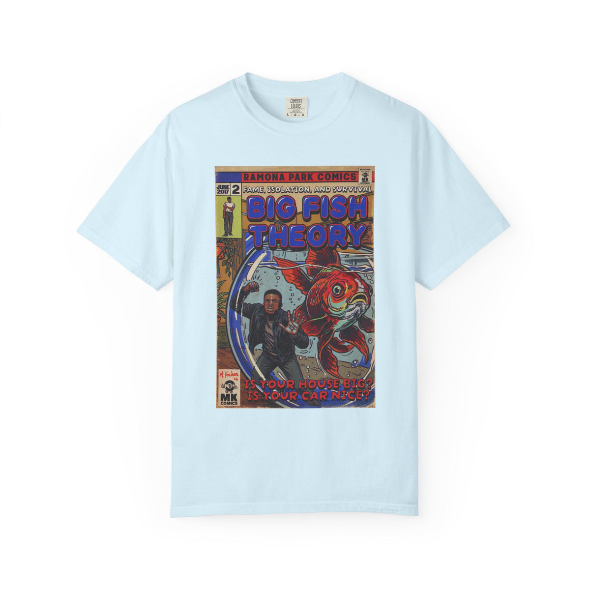 Big Fish Theory - Unisex Garment-Dyed T-shirt
