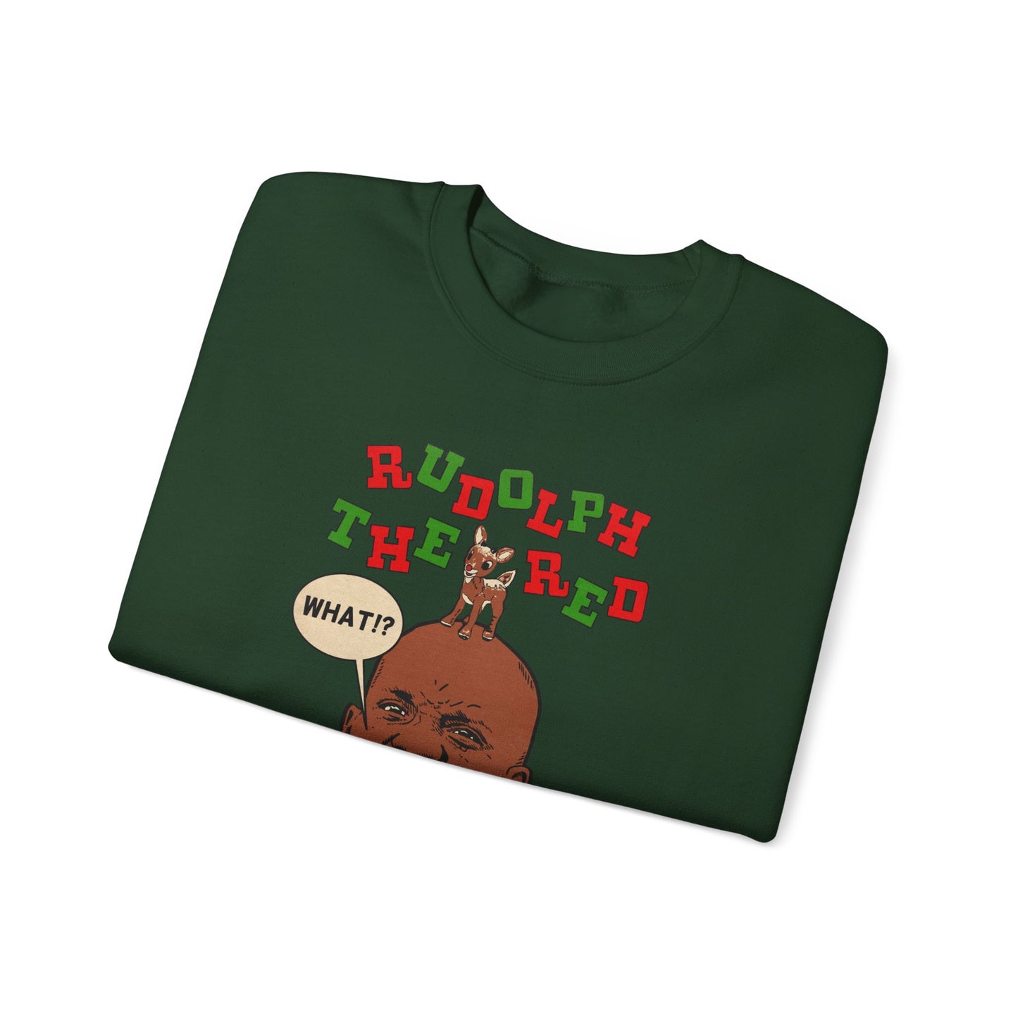 DMX - Rudolph - Christmas- Unisex Heavy Blend™ Crewneck Sweatshirt