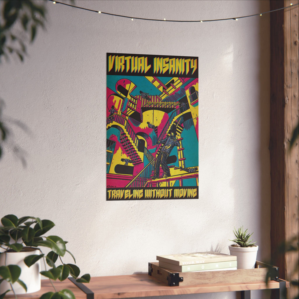 Virtual Insanity - Matte Vertical Posters