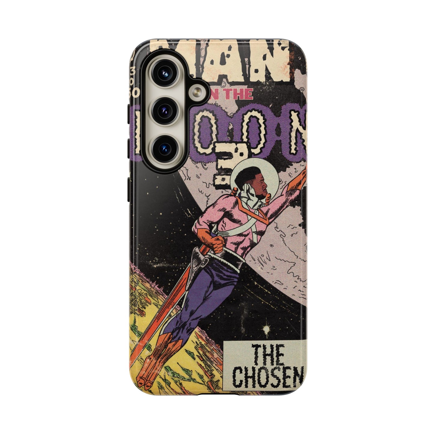 Man on the Moon 3 - Tough Phone Cases