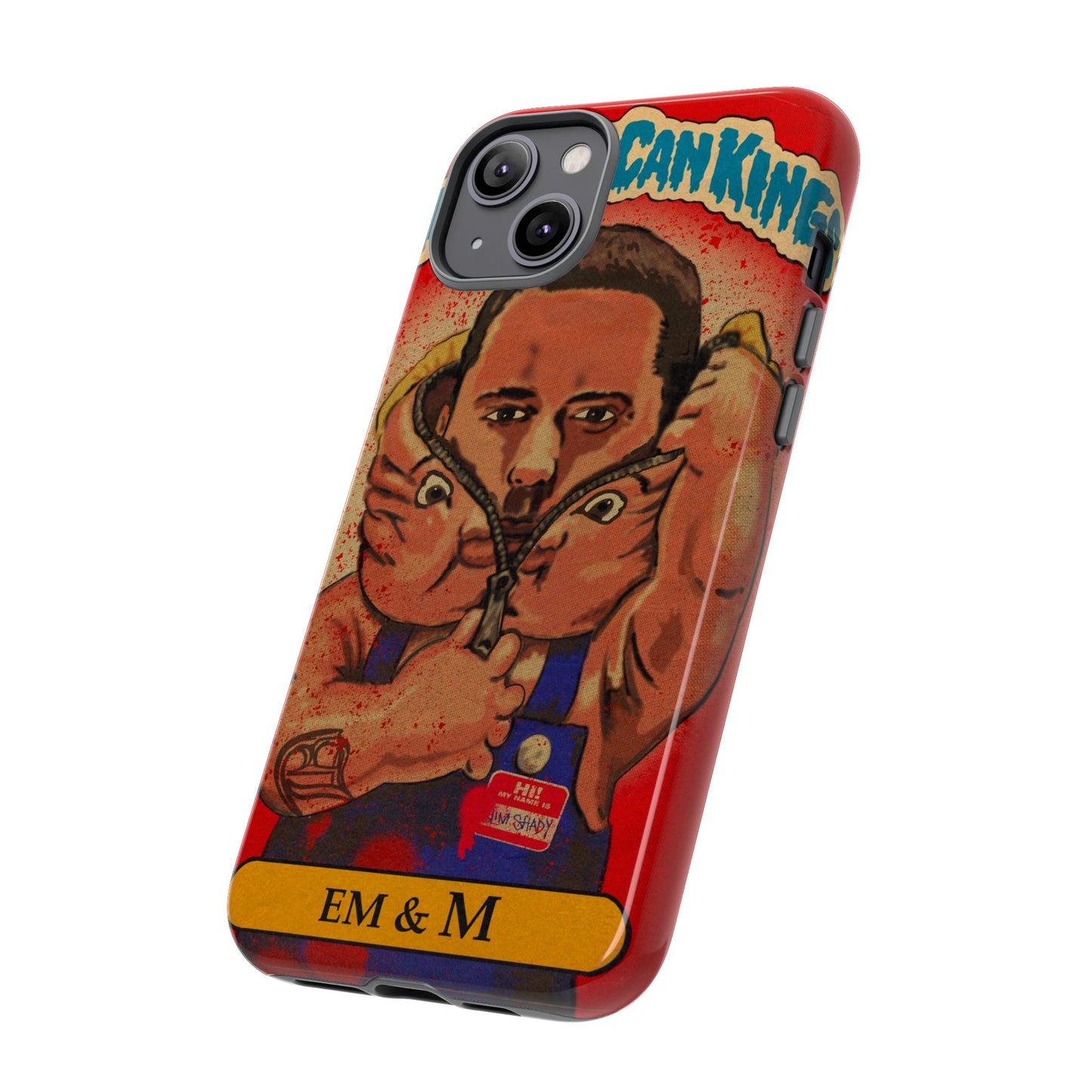 Em & M - Garbage Can Kings - Eminem - Tough Phone Cases