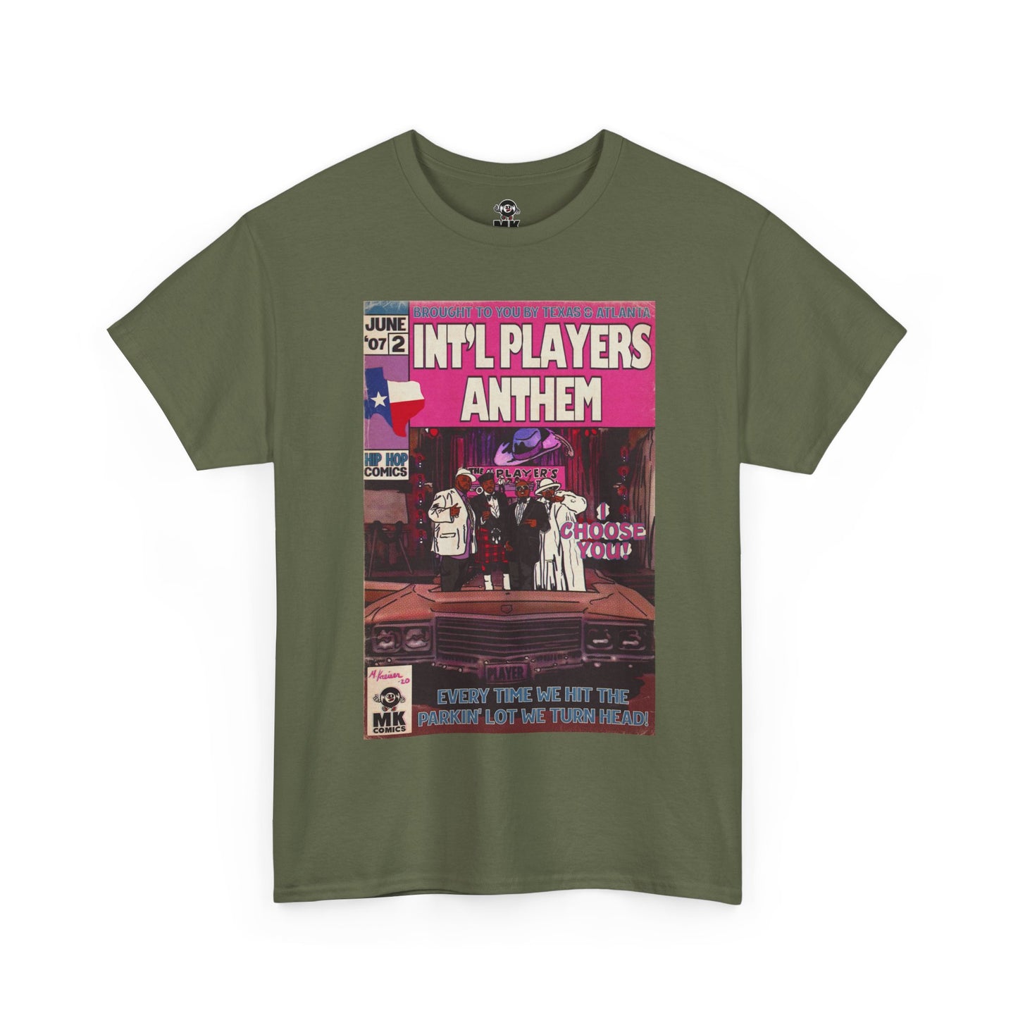 Int'l Players Anthem - MK Classic - Unisex Heavy Cotton Tee