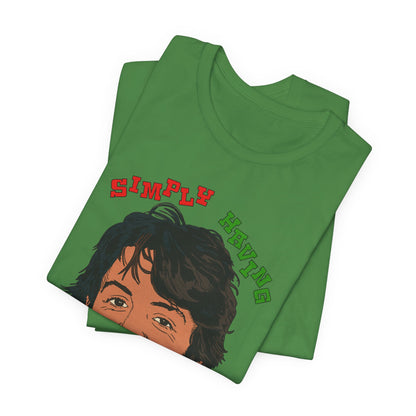 Paul McCartney - Wonderful Christmastime - Unisex Jersey Short Sleeve Tee