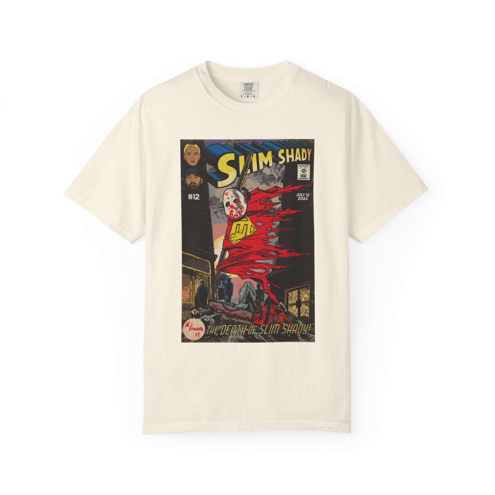 Death of Slim Shady - Unisex Comfort Colors T-shirt