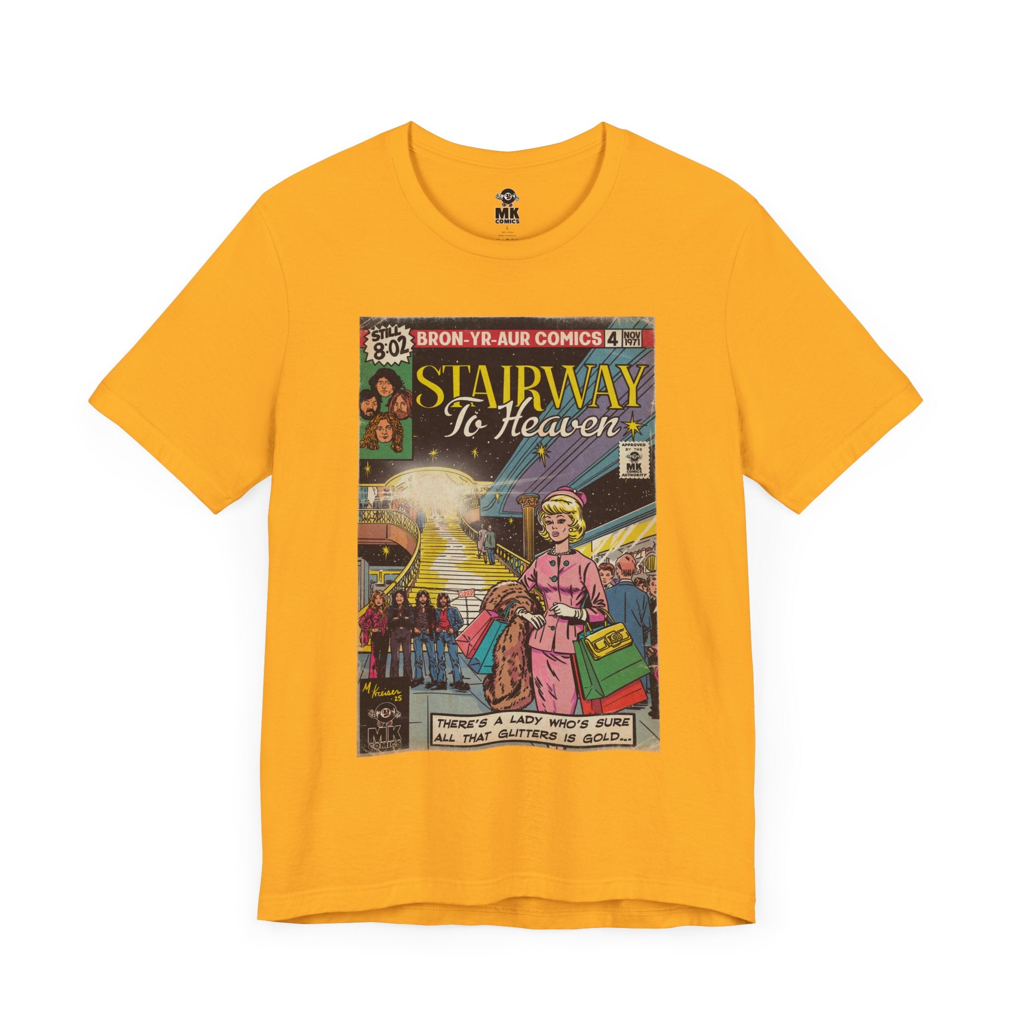 Zepp - Stairway - Unisex Jersey Short Sleeve Tee