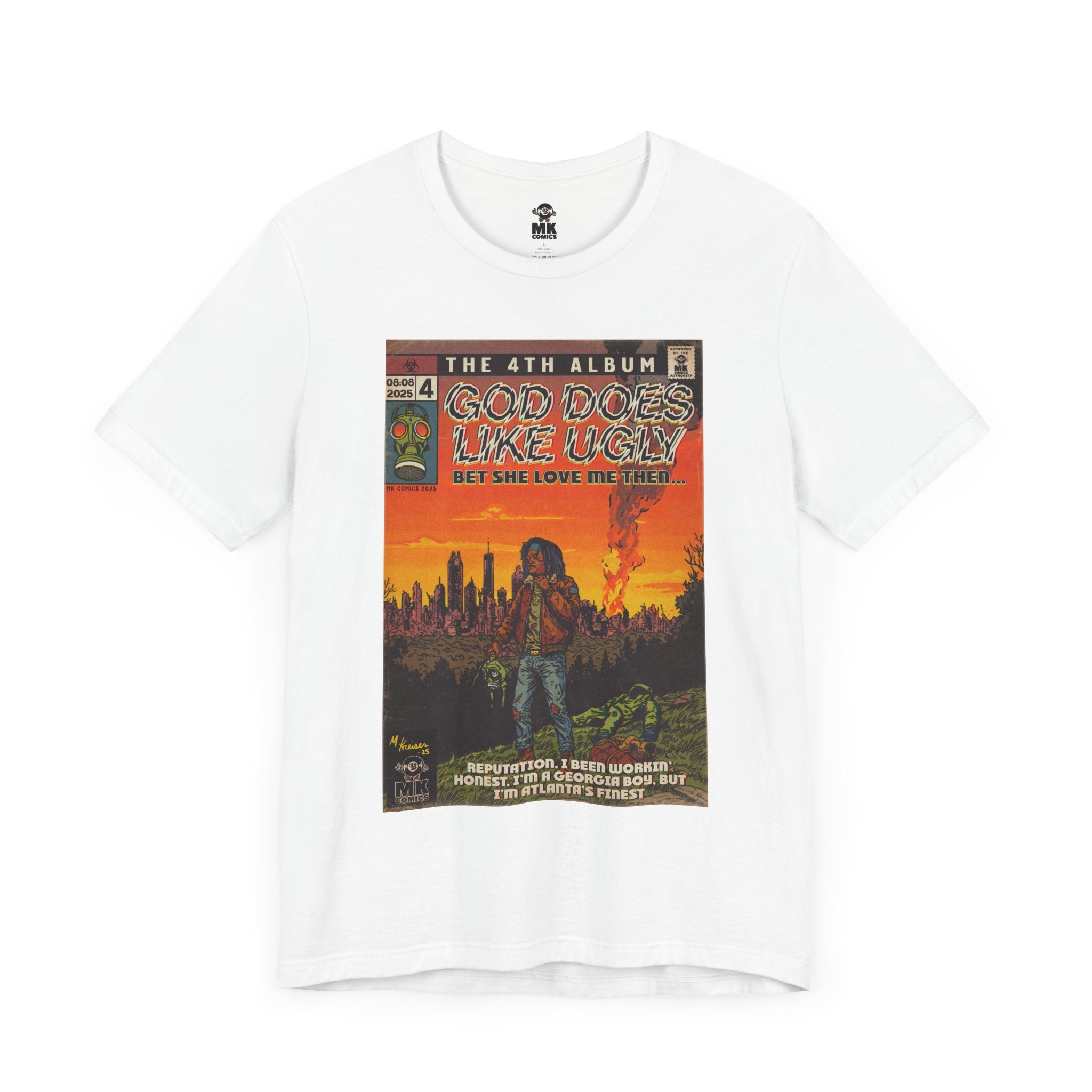 God Does Like Ugly - Unisex Jersey Short Sleeve Tee