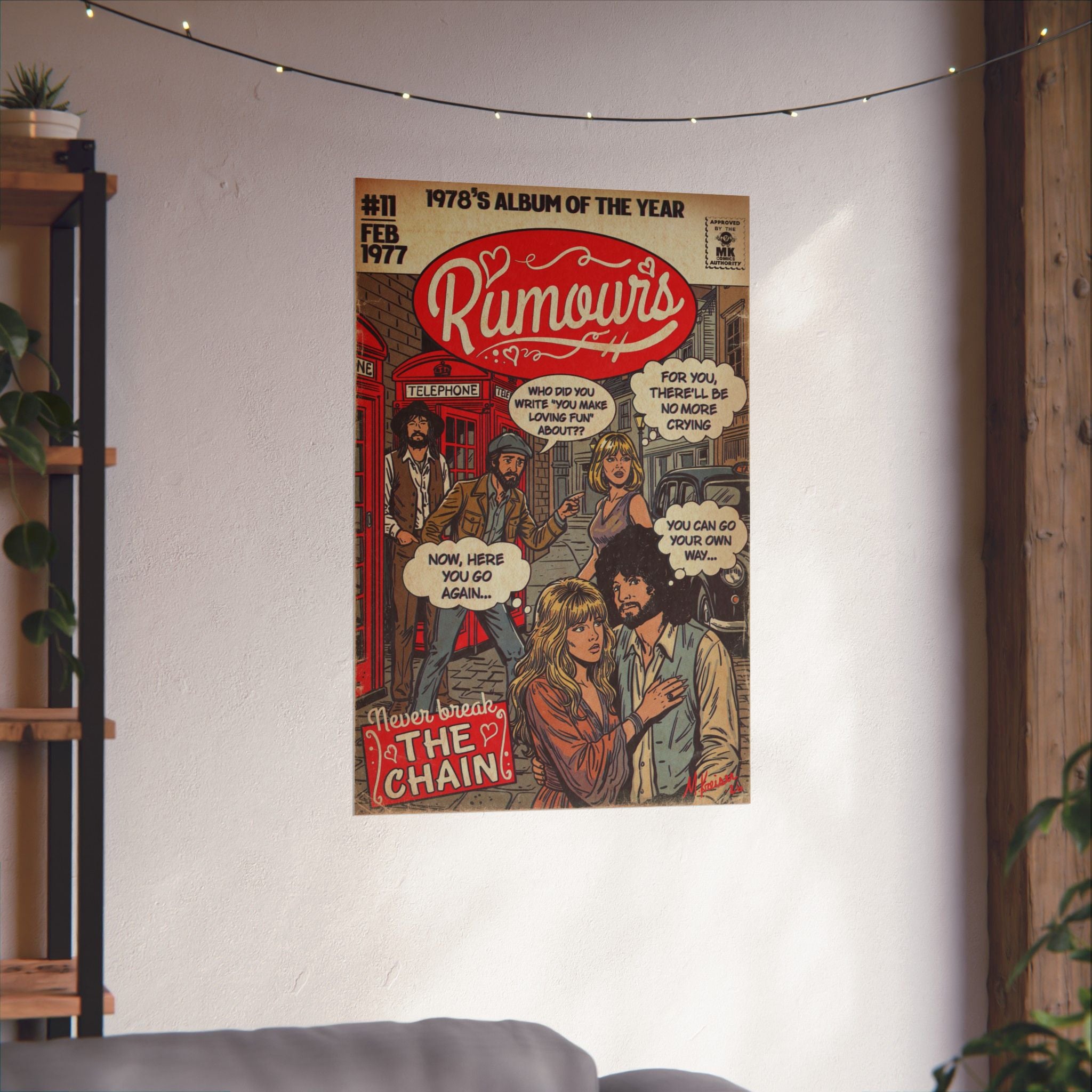Rumours - Matte Vertical Posters