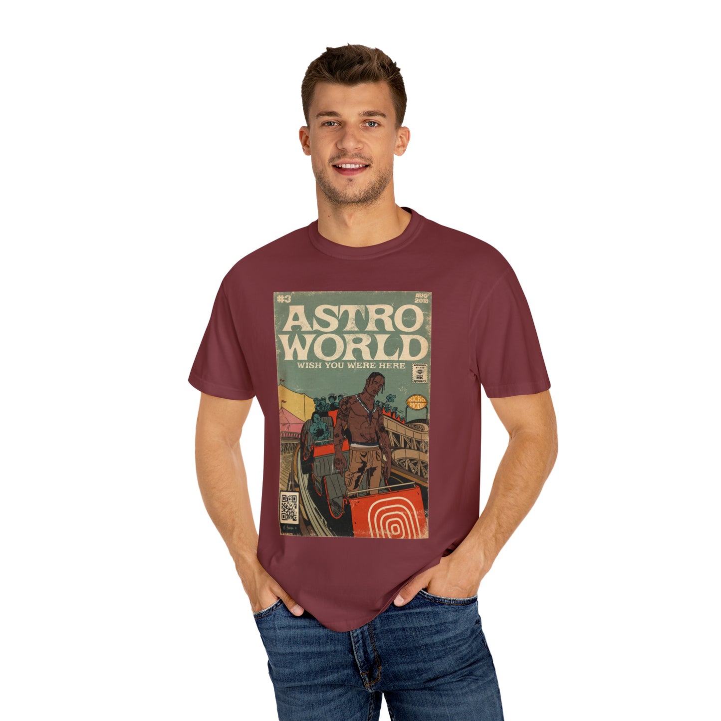 Travis Scott - Astroworld - Unisex Comfort Colors T-shirt