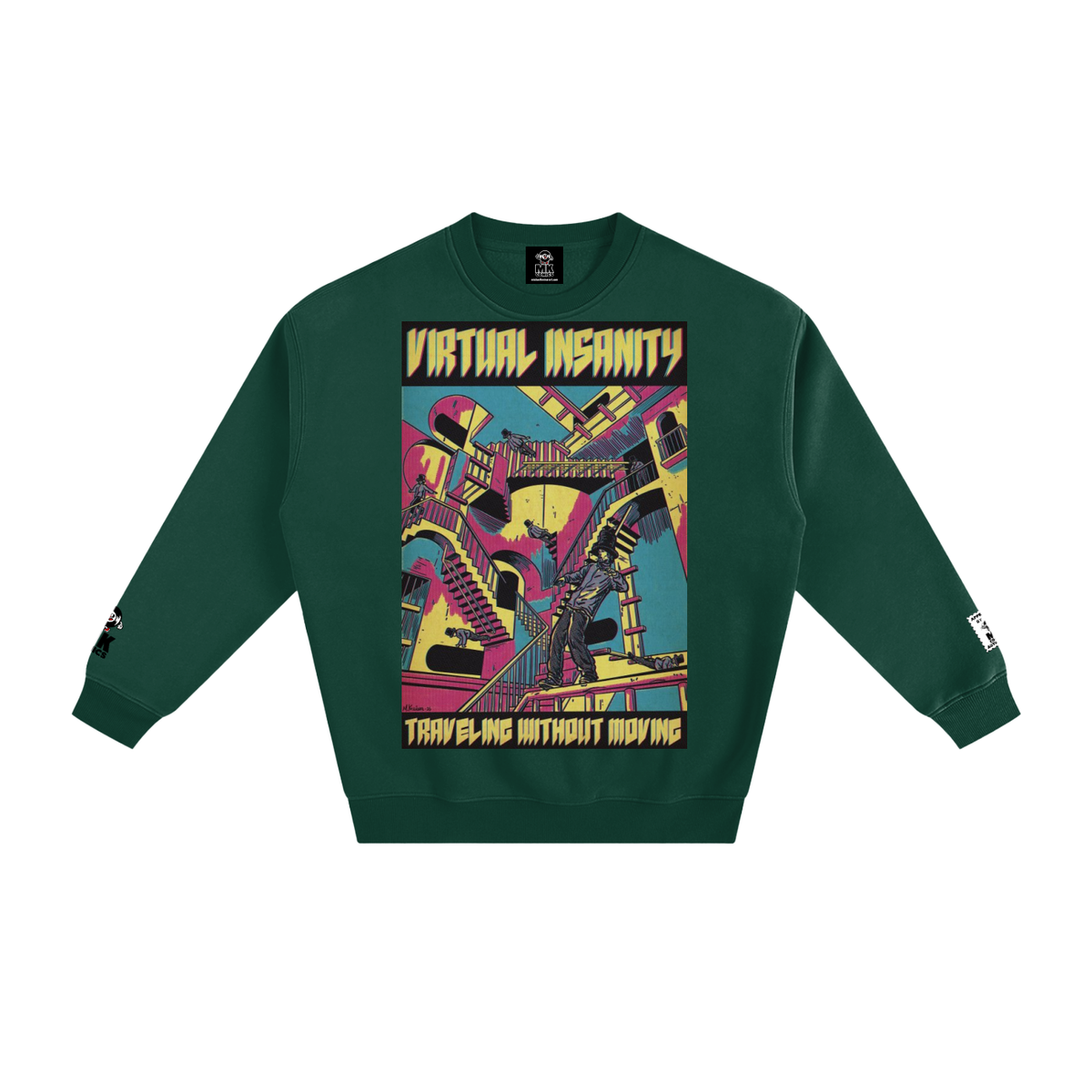 Virtual Insanity - Fleeced Sweatshirt