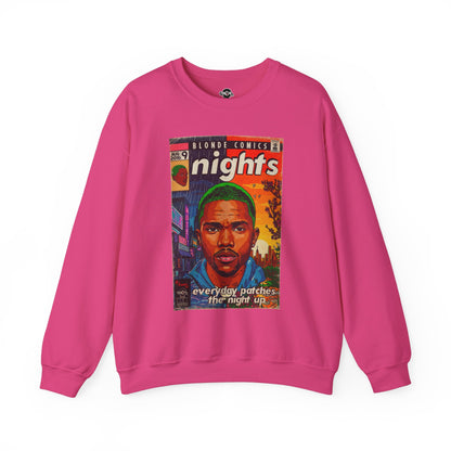 Frank Ocean -Nights - Unisex Heavy Blend™ Crewneck Sweatshirt