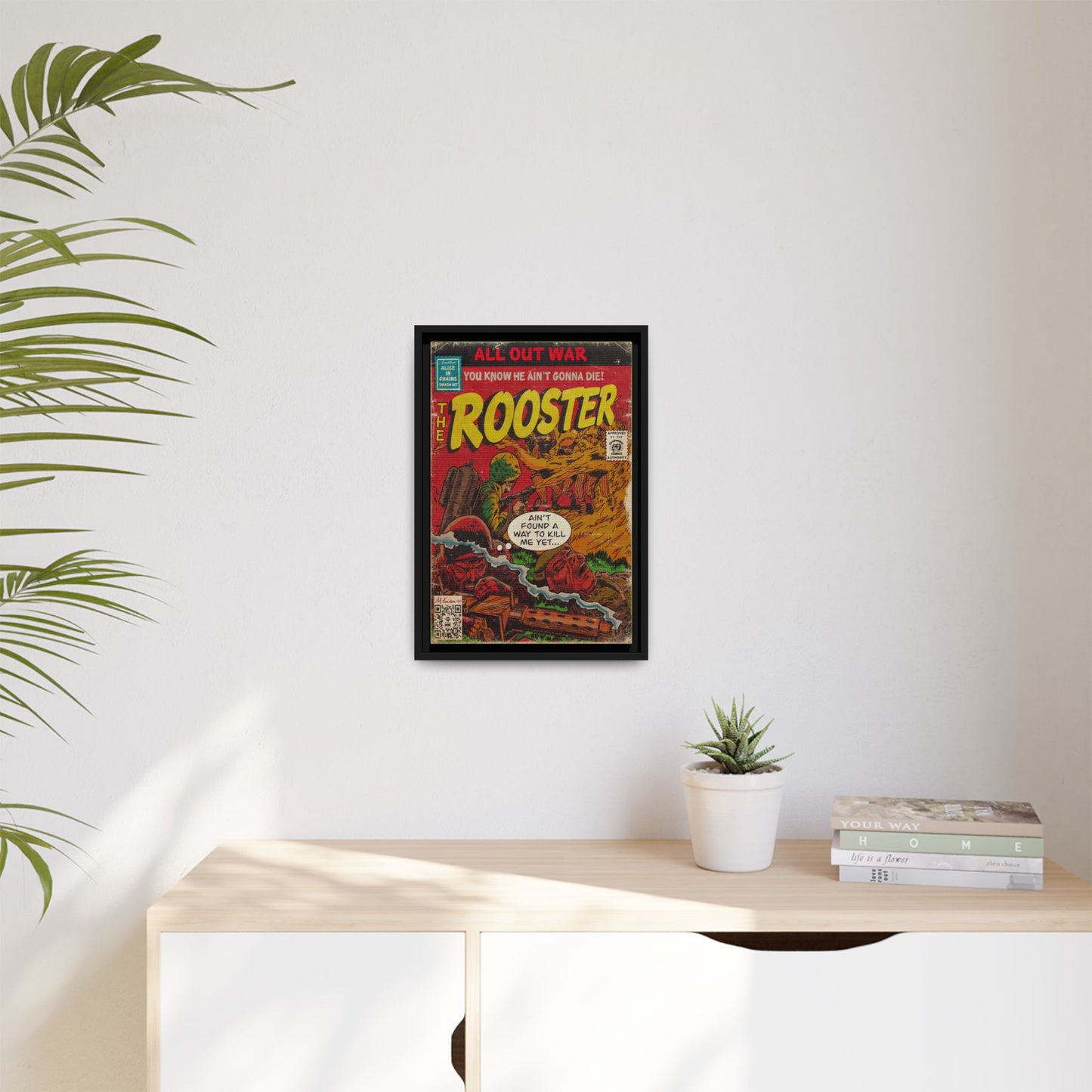 Alice In Chains - Rooster - Gallery Canvas Wraps, Vertical Frame