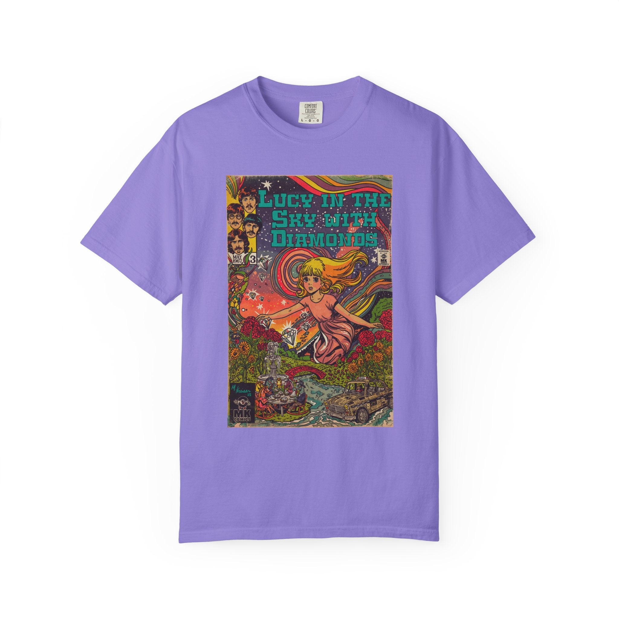 Lucy in the Sky with Diamonds - Unisex Comfort Colors T-shirt
