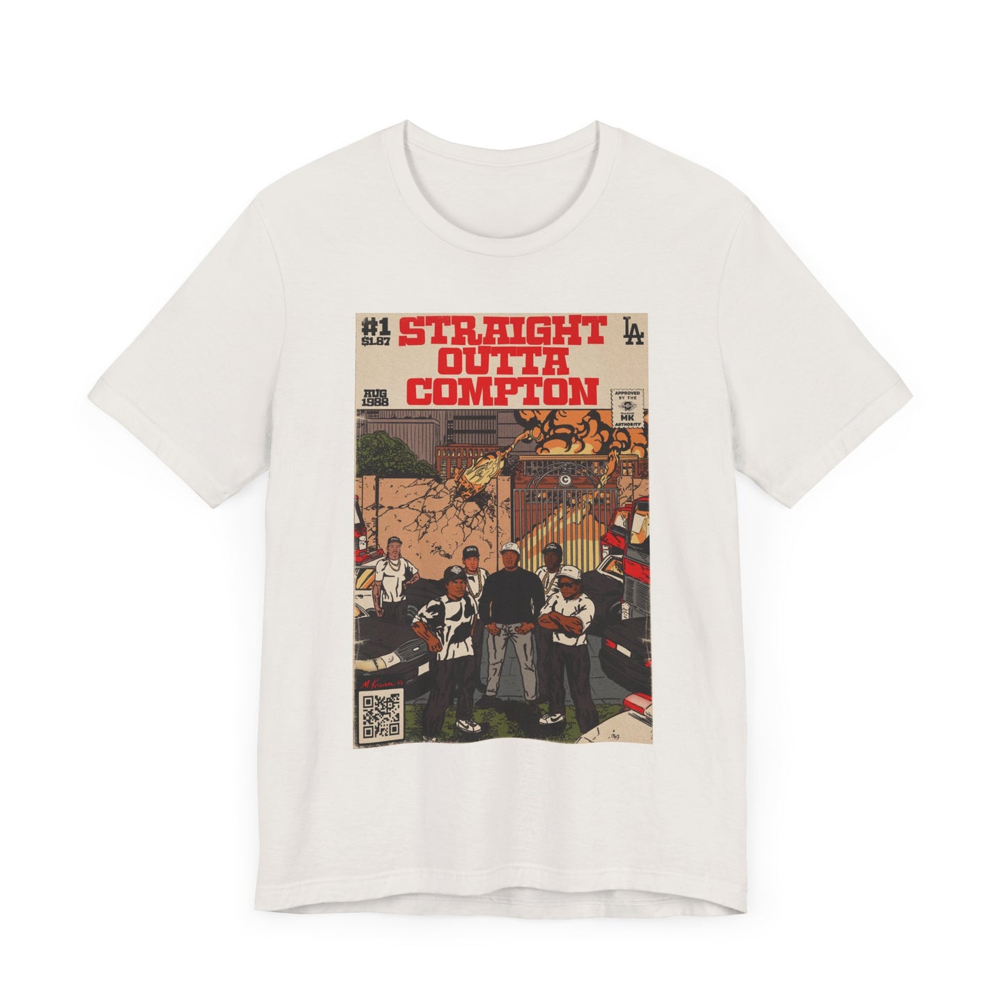 NWA - Compton’s Most Wanted - Unisex Jersey Short Sleeve Tee