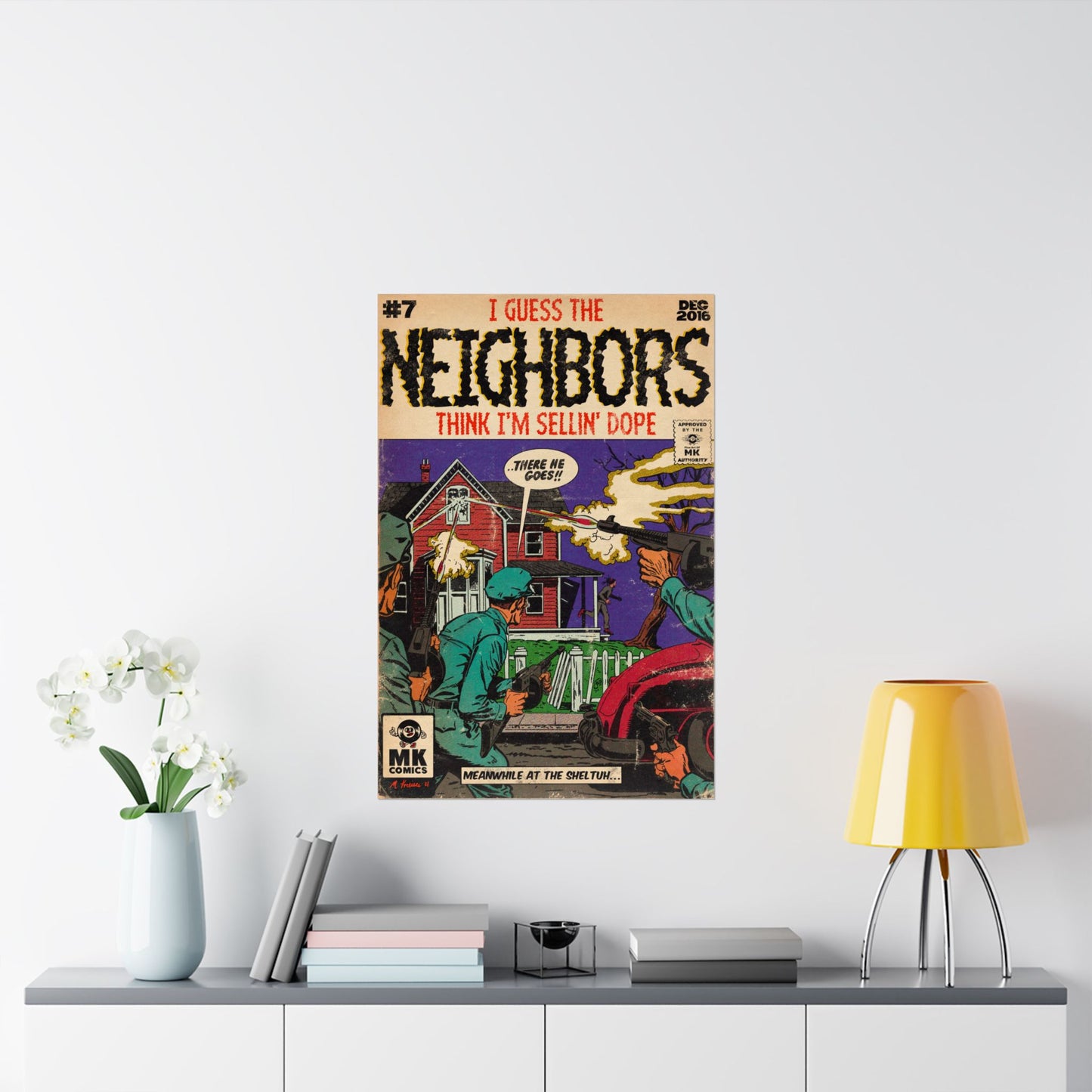 Neighbors - Vertical Matte Posters