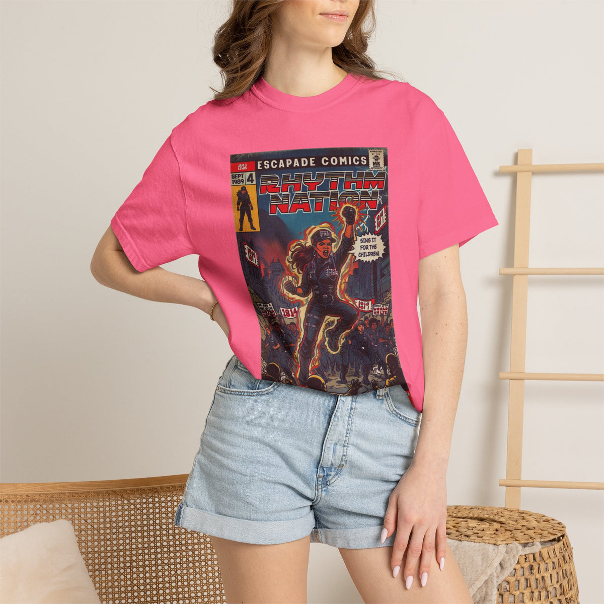 Rhythm Nation - Unisex Comfort Colors T-shirt