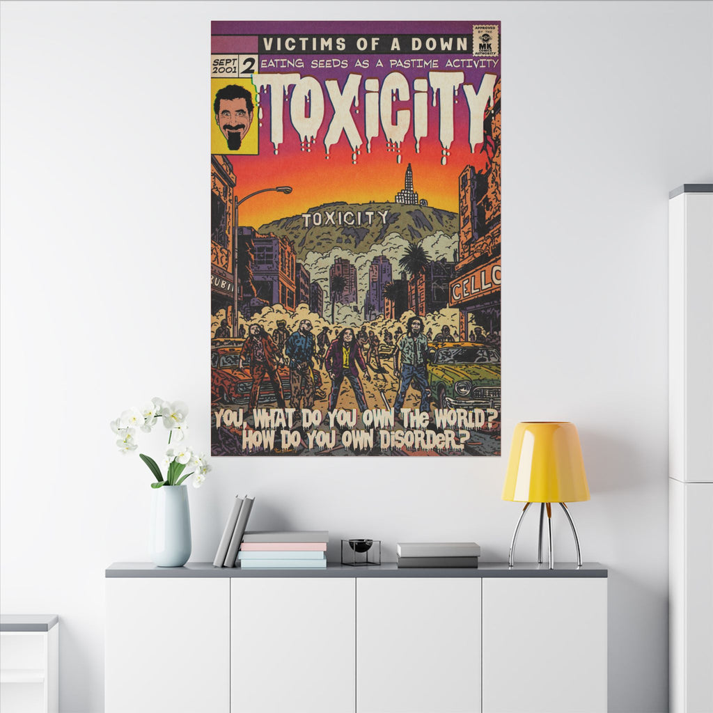 Toxicity - Matte Canvas, Stretched, 0.75" (Multi-Size)
