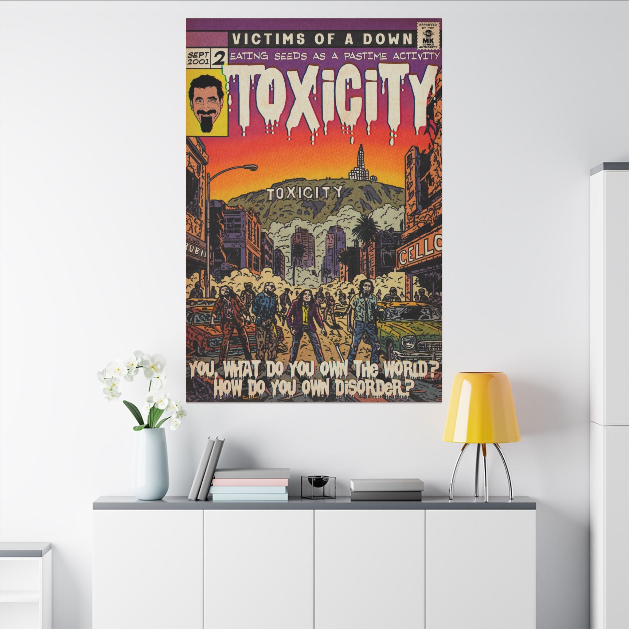 Toxicity - Matte Canvas, Stretched, 0.75" (Multi-Size)