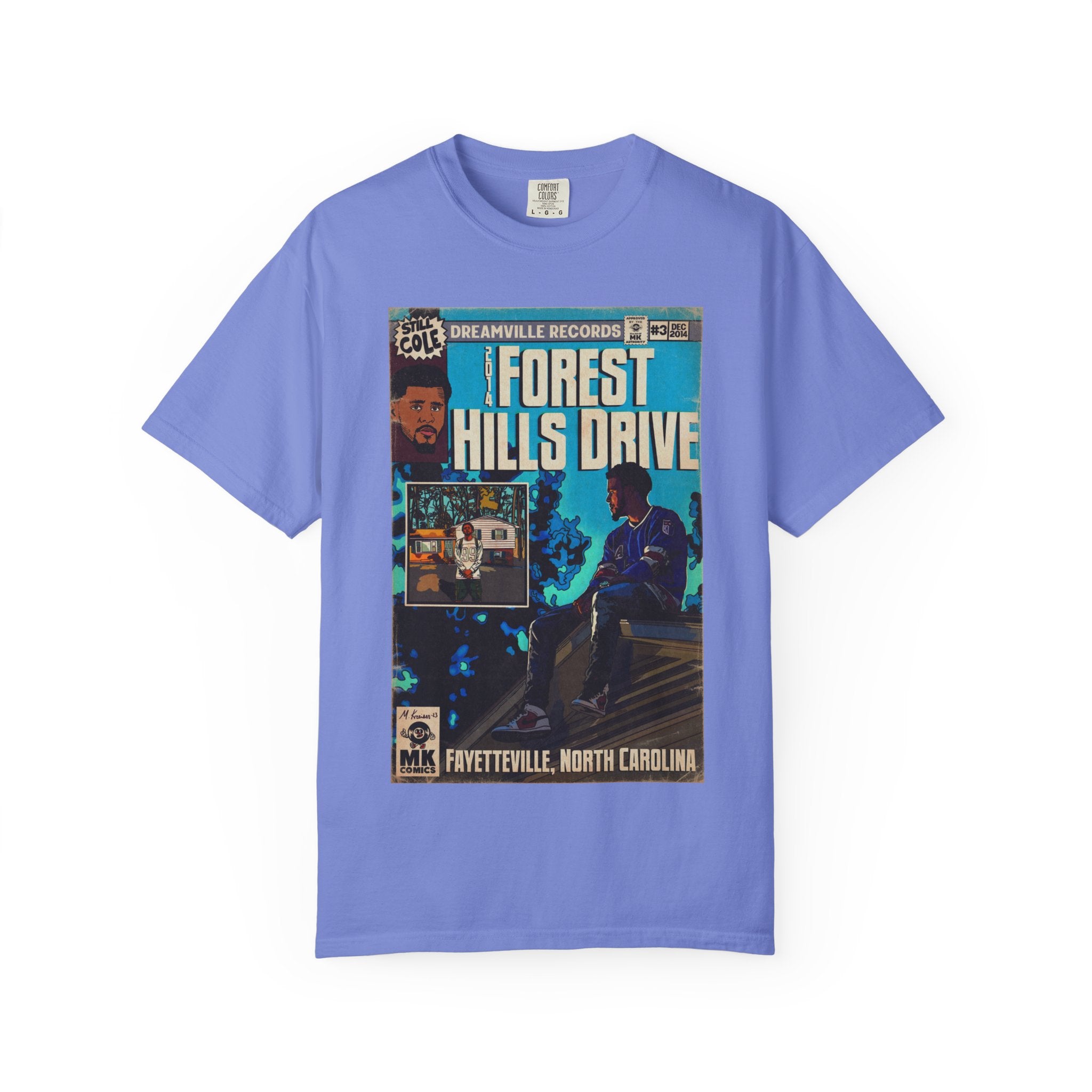 Forest Hills Drive - Unisex Garment-Dyed T-shirt