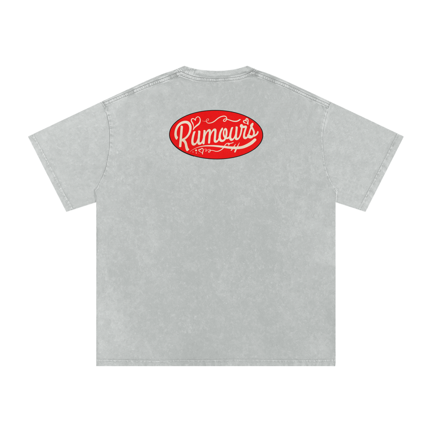 Rumours - Snow Washed Oversized Cotton T-Shirt