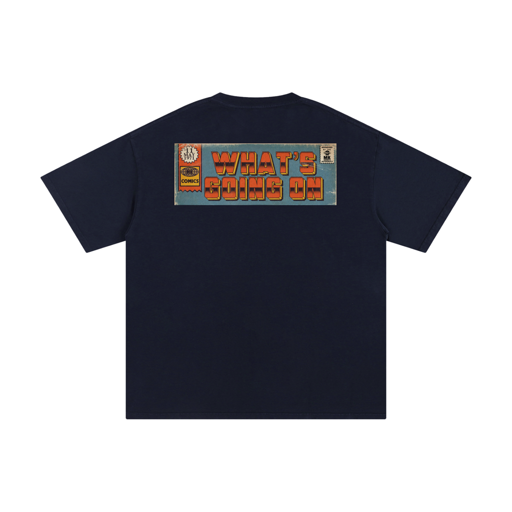 What's Going On - Unisex Pure Cotton T-Shirt
