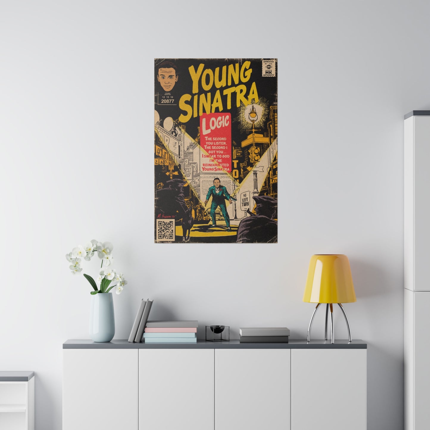Logic - Young Sinatra - Matte Canvas, Stretched