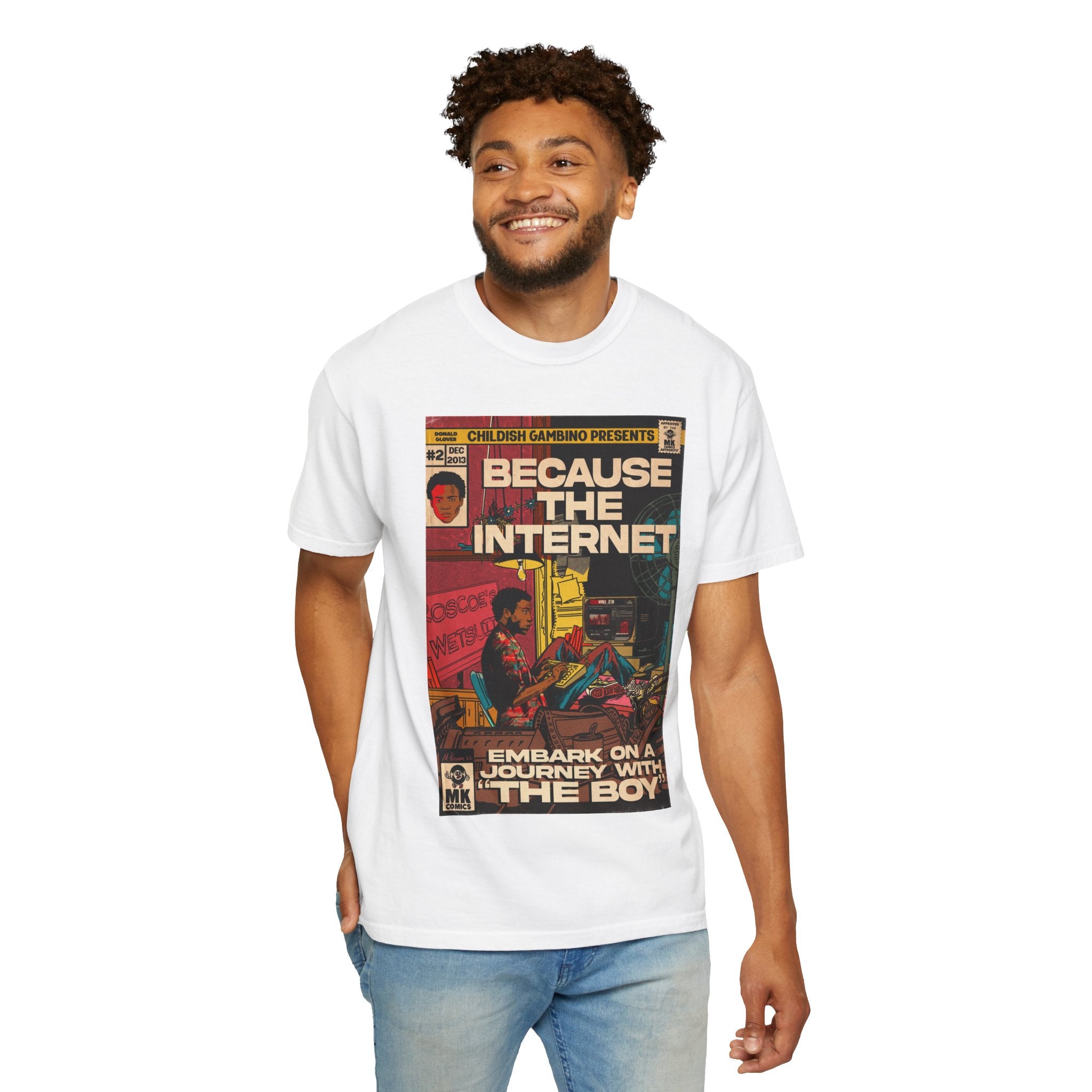 Because the Internet - Unisex Comfort Colors T-shirt