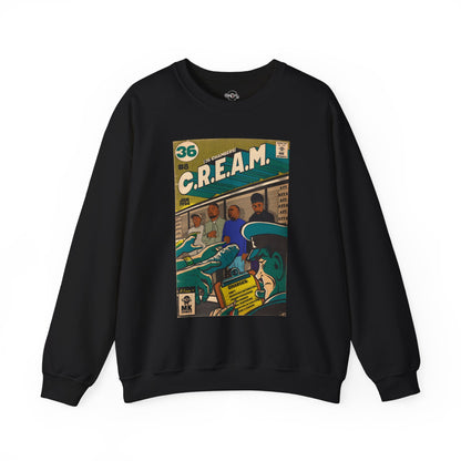 C.R.E.A.M - Unisex Heavy Blend™ Crewneck Sweatshirt