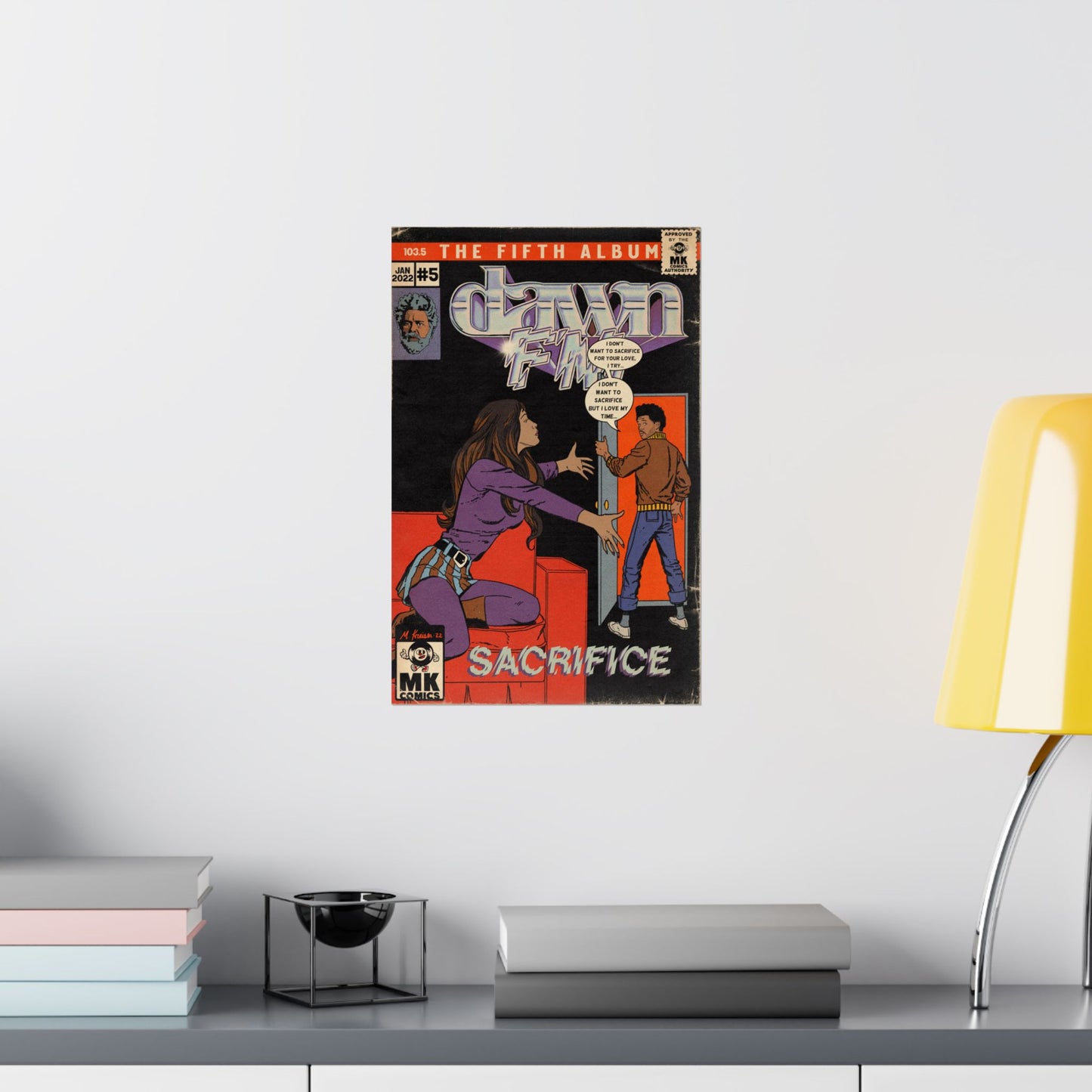 Sacrifice - Matte Vertical Posters
