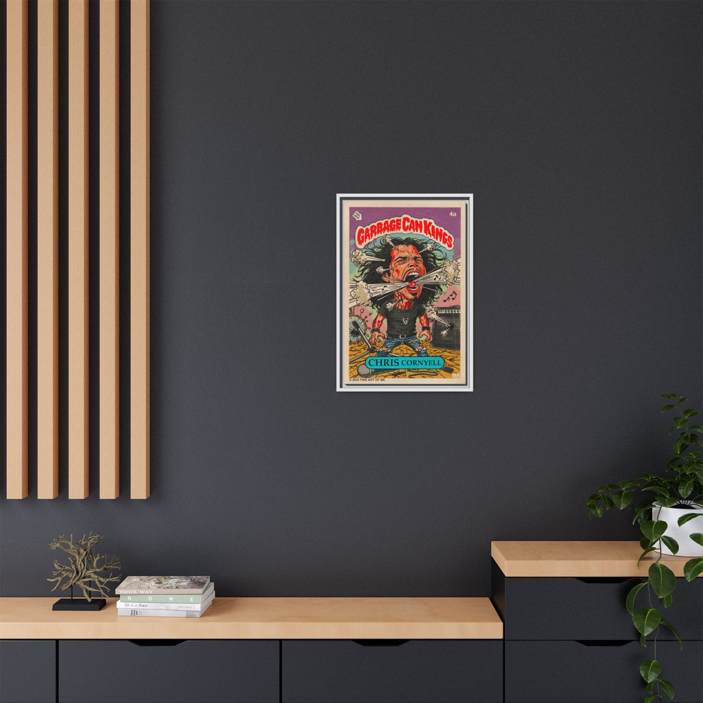 Chris Cornyell - Matte Canvas, Framed (Multi-color)
